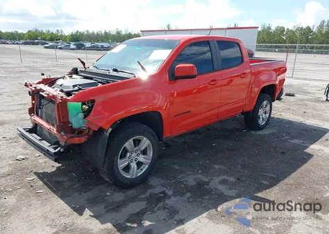 2022 Chevrolet Colorado 2Wd Short Box Lt из США, поврежденный, VIN 1GCGSCEN2N1101637